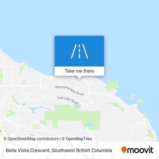 Bella Vista Crescent map