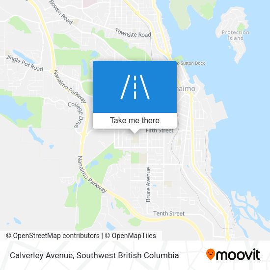 Calverley Avenue map
