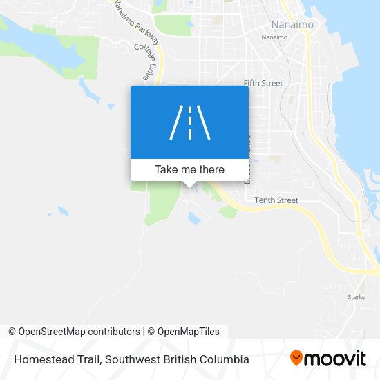 Homestead Trail map