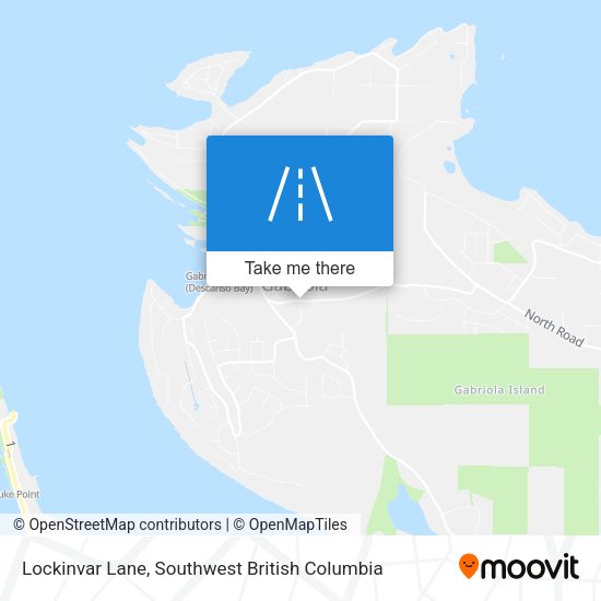 Lockinvar Lane map