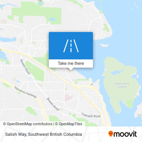 Salish Way map