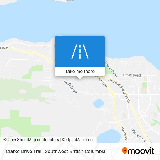 Clarke Drive Trail map