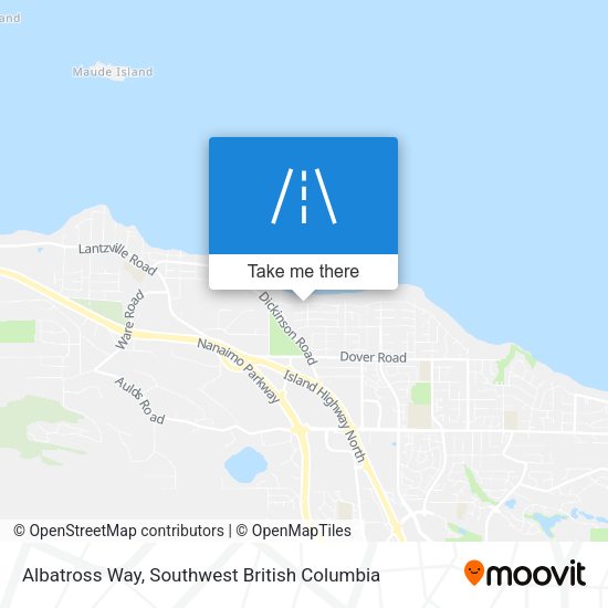 Albatross Way map