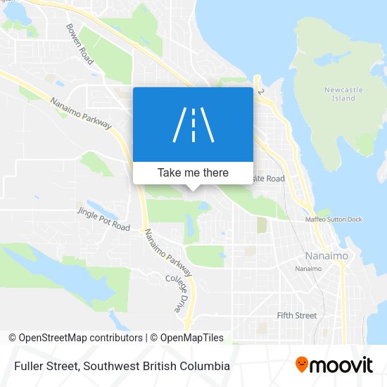 Fuller Street map