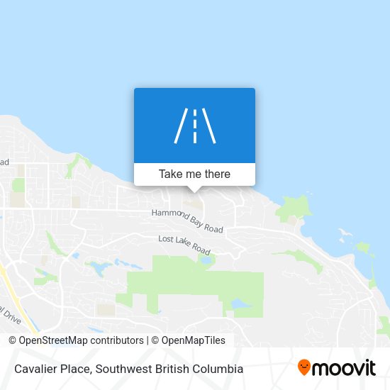 Cavalier Place map