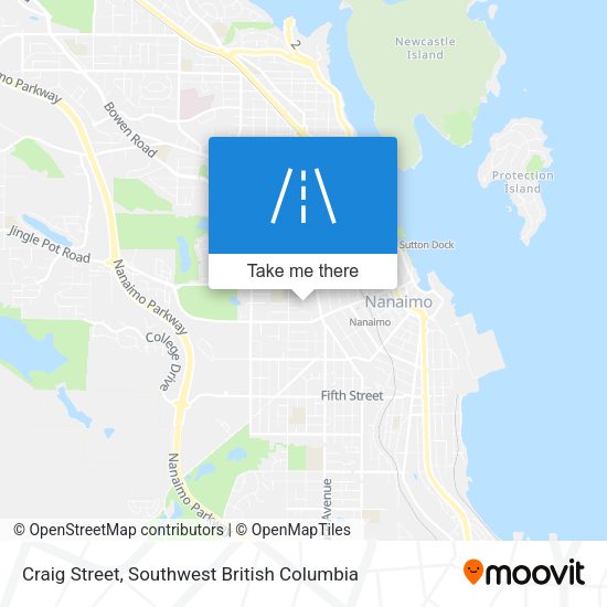 Craig Street map