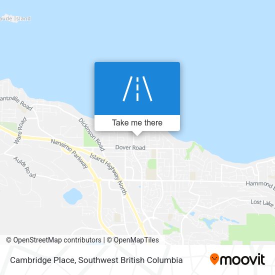 Cambridge Place map