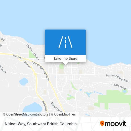 Nitinat Way map
