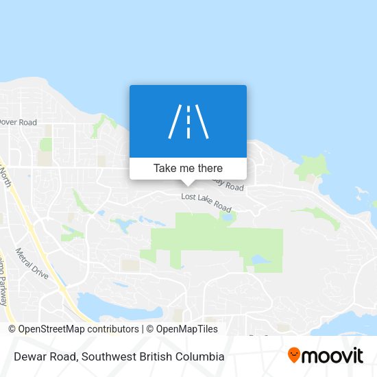 Dewar Road map
