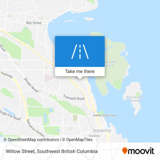 Willow Street map