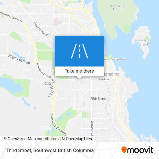 Third Street map