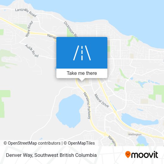 Denver Way map
