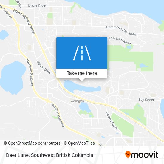 Deer Lane map