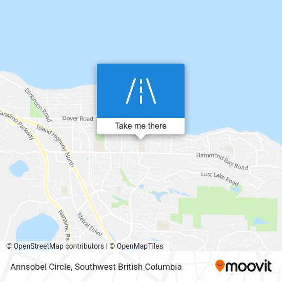 Annsobel Circle map
