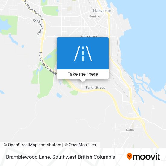 Bramblewood Lane map