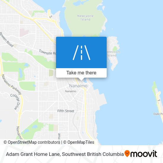 Adam Grant Horne Lane map