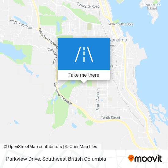 Parkview Drive map