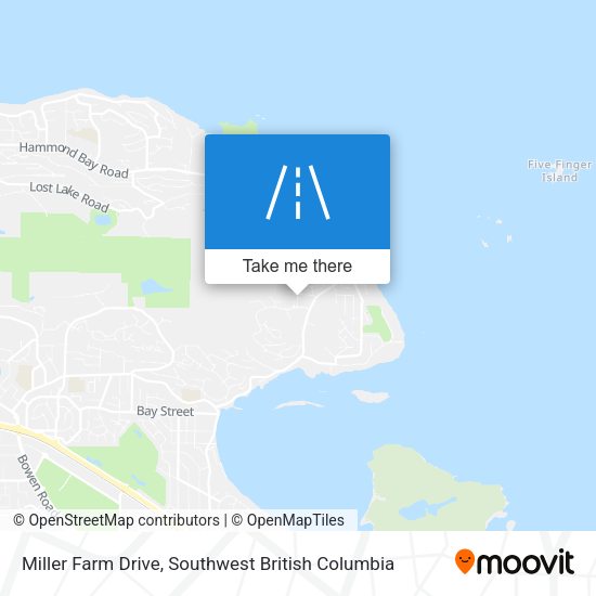 Miller Farm Drive map