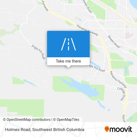 Holmes Road map