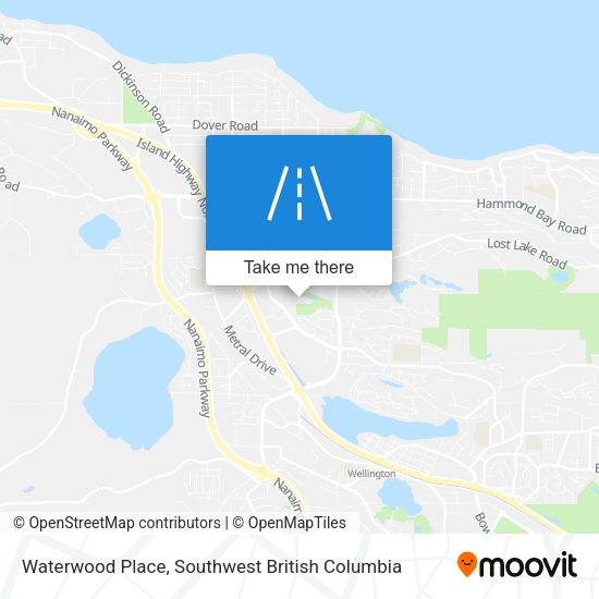 Waterwood Place map