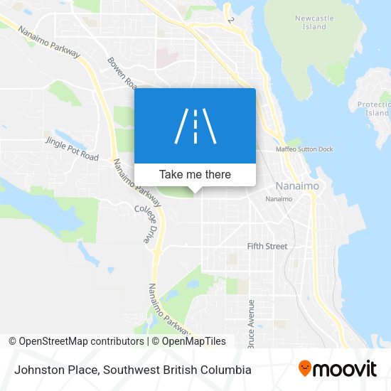 Johnston Place map