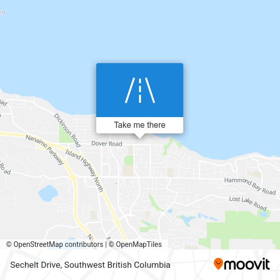 Sechelt Drive map