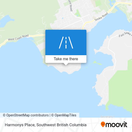 Harmonys Place map