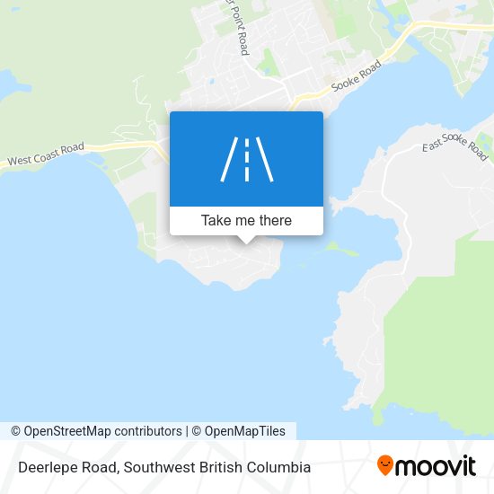 Deerlepe Road map