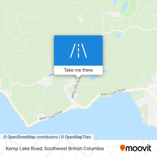 Kemp Lake Road plan