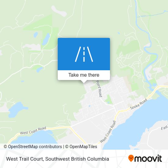 West Trail Court map