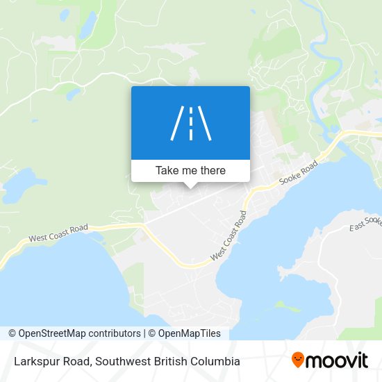 Larkspur Road map
