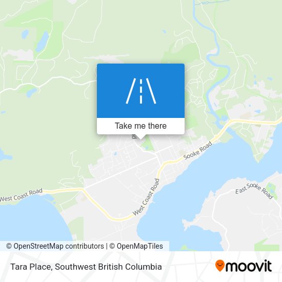 Tara Place map