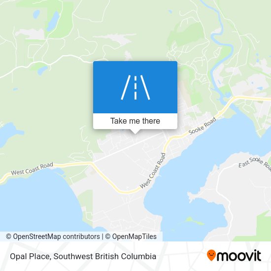 Opal Place map