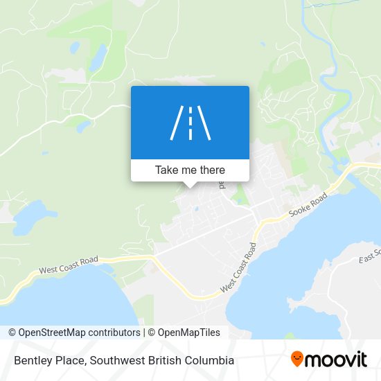 Bentley Place map