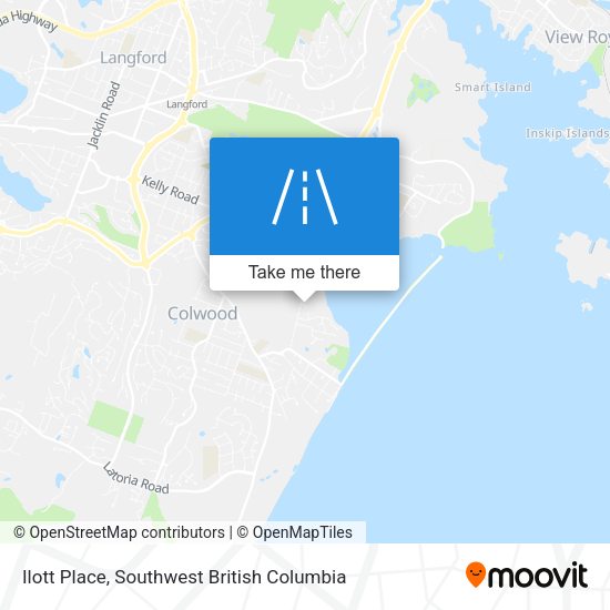 Ilott Place map