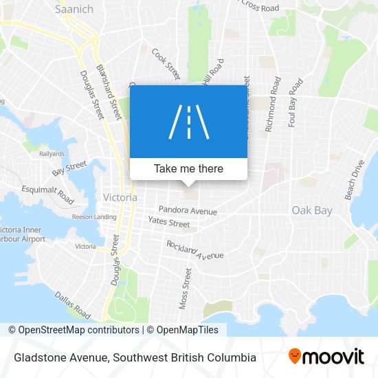 Gladstone Avenue plan