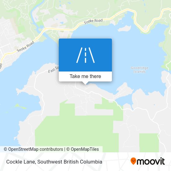 Cockle Lane map