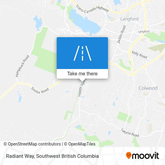 Radiant Way map