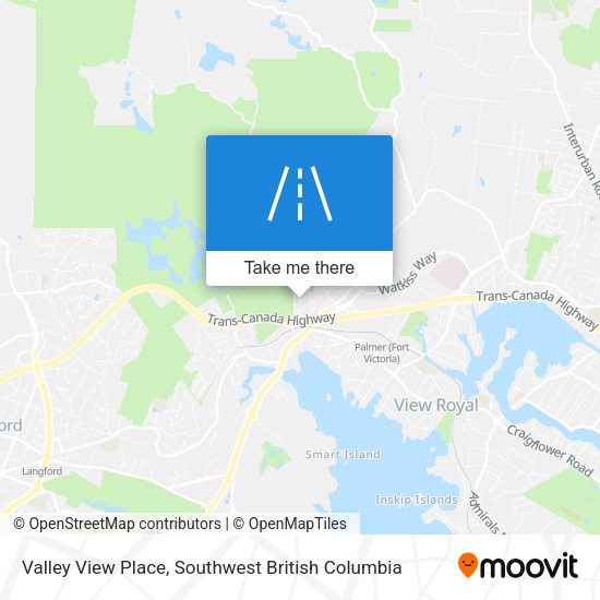 Valley View Place map