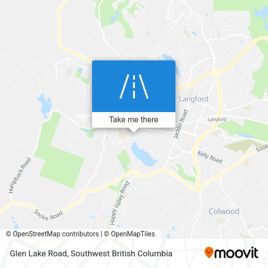 Glen Lake Road plan
