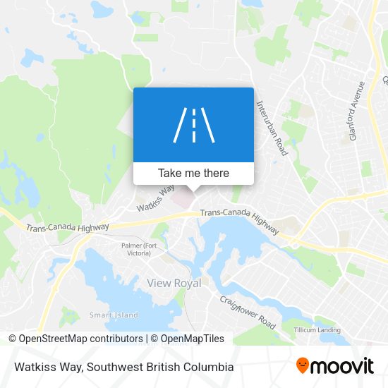 Watkiss Way map