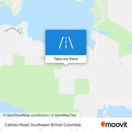 Callisto Road plan