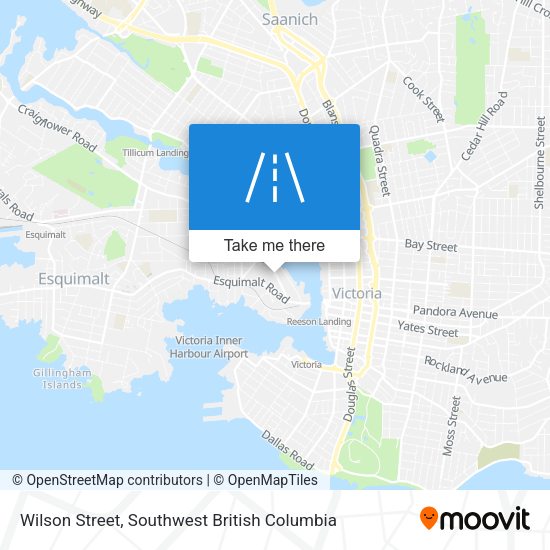 Wilson Street map