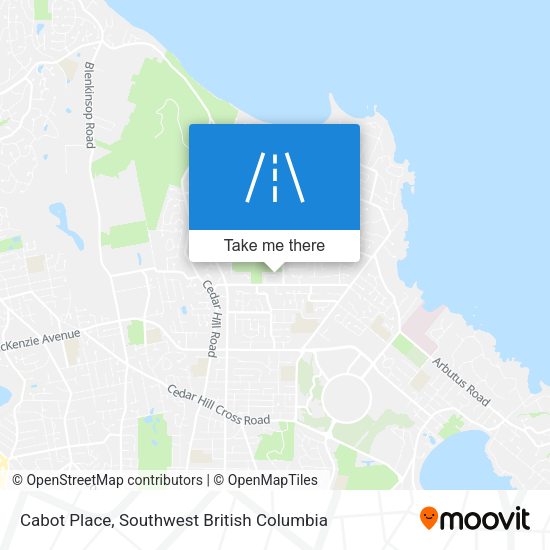 Cabot Place map