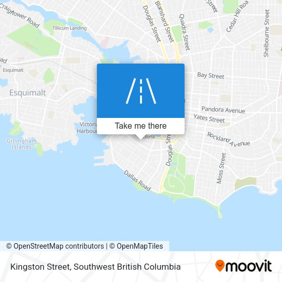 Kingston Street map