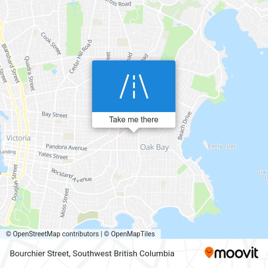 Bourchier Street map