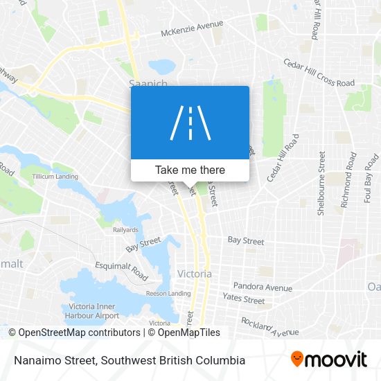 Nanaimo Street map