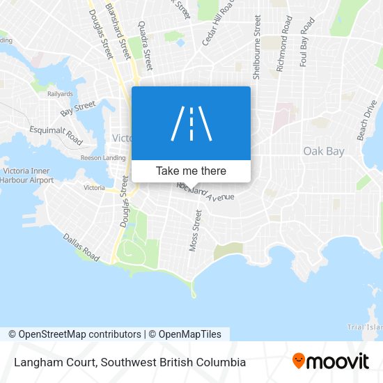 Langham Court map