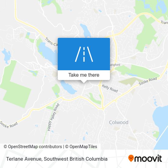 Terlane Avenue map
