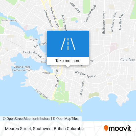 Meares Street map